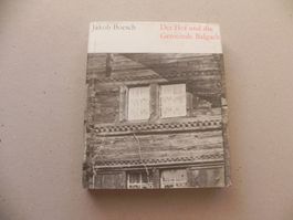 Buch Der Hof & die Gemeinde Balgach SG 1968 Interssante Abb.