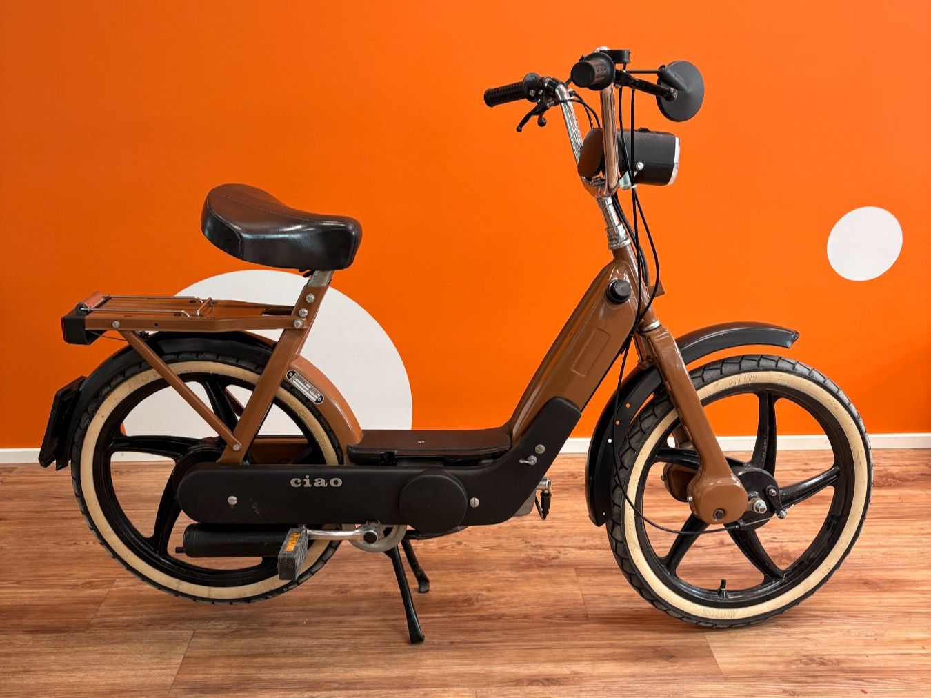 Piaggio Mofas: Piaggio Ciao C7ER Töffli (braun) – Defekt aus Zug von Ricardo
