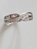 Silberring 925 mit Zirkonia, Grösse 50