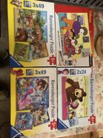 Lot de 4 Puzzles enfant Ravensburger/Nathan, parfait!