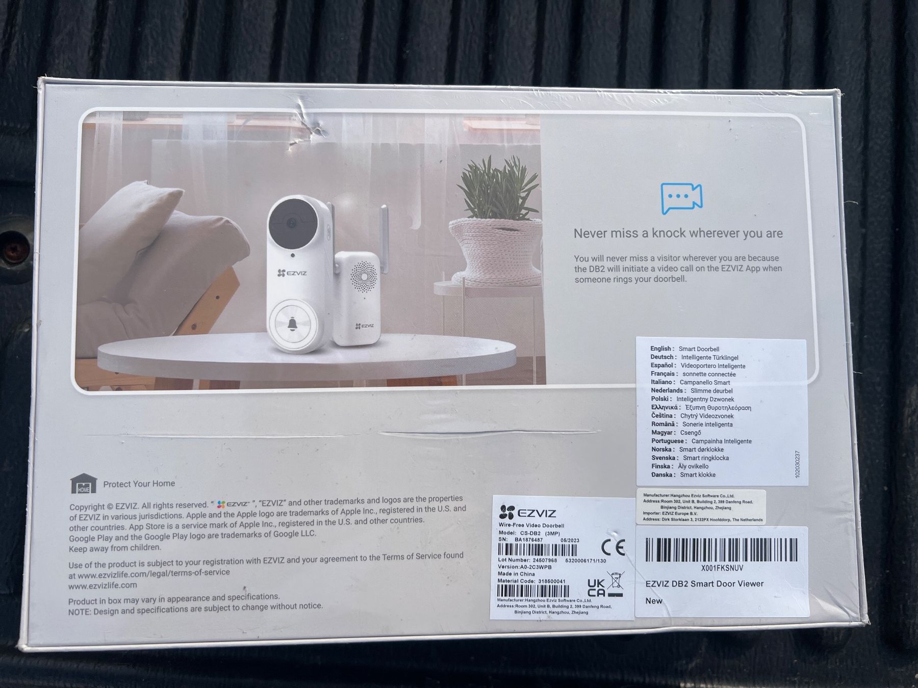 Webcams: Ezviz DB2 Video Doorbel – Neuf avec emballage d'origine à Egg b. Zürich par SwissTradingAgency 2