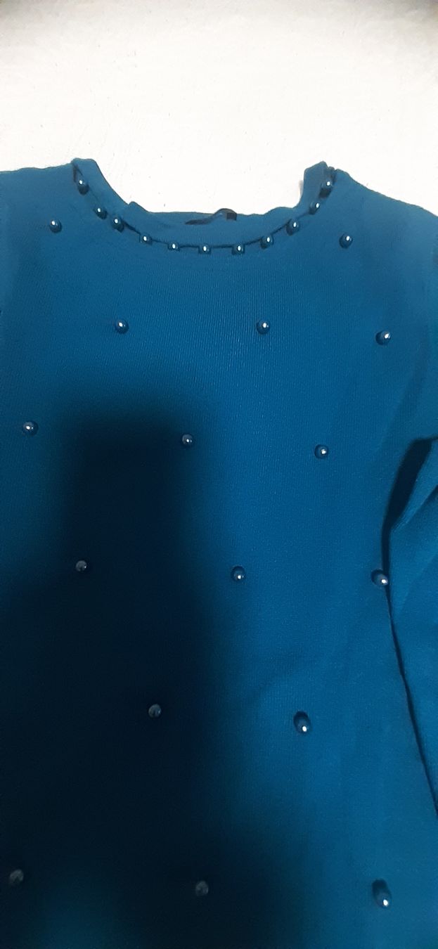 Pulls & Sweat-shirts: Orsay Strickpullover, petrolblau, Grösse S – Neuf avec emballage d'origine à Gretzenbach par LSXS 1