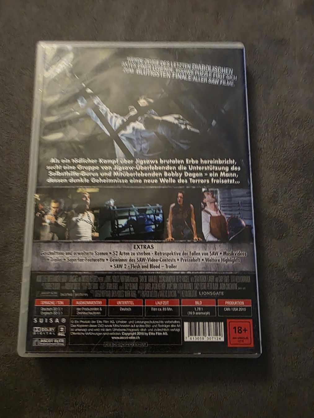 Tutti i DVDs: SAW 7 – Usato da Dietlikon venduto da Audipower1981 1