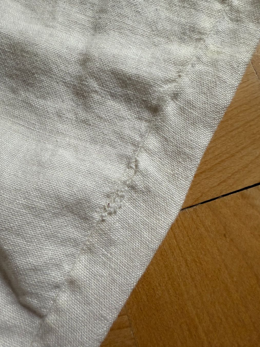 Zara Pantalons: Leinenhose weiss M – D'occasion à Zürich par Diazaio 2