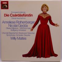 Die Csardasfürstin mit Anneliese Rothenberger (2 LP's)