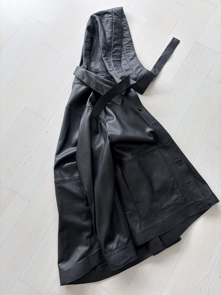 Drykorn Giacche: Schwarze Lederjacke feinstes Nappaleder Grösse 38 – Nuovo e nell'imballaggio originale da Wettswil venduto da ramba 2