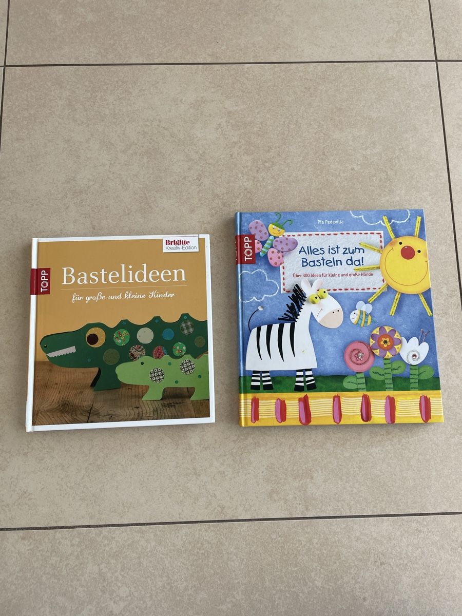 Bücher: 2 Bastelbücher für Kinder – Gebraucht aus Affoltern am Albis von Marc_au9