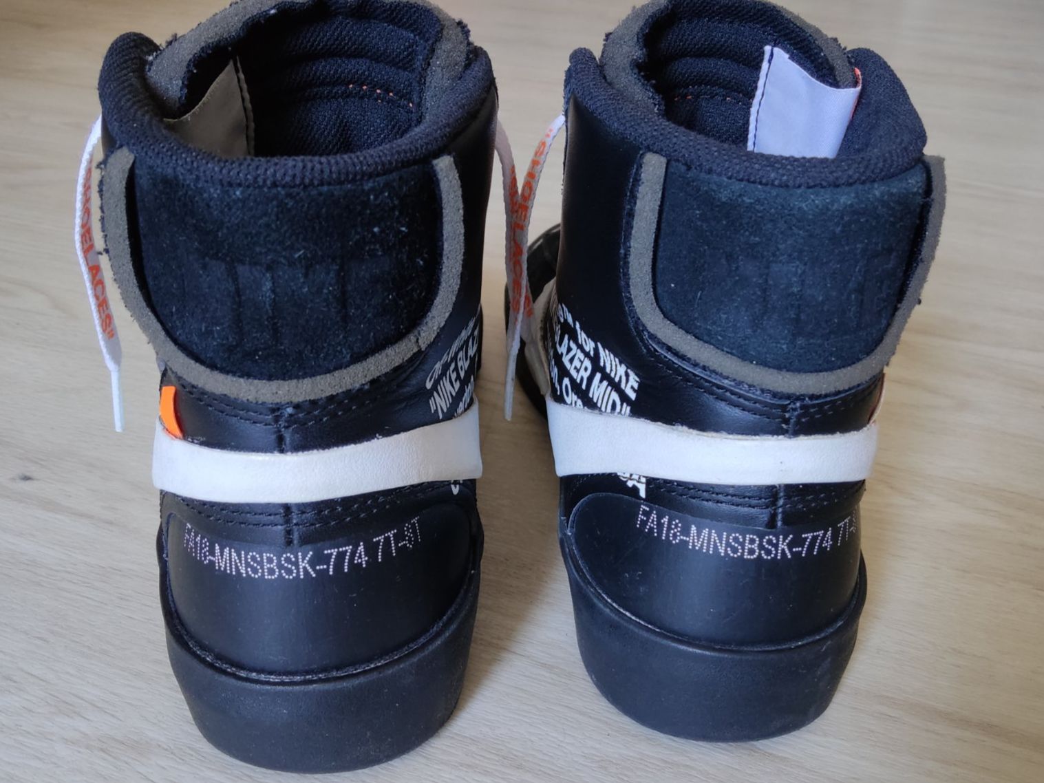 Nike Scarpe da uomo: Nike Blazer Mid Off-White Grim Reaper Grösse 41(EU) – Usato da Boniswil venduto da hel_6kr2 8