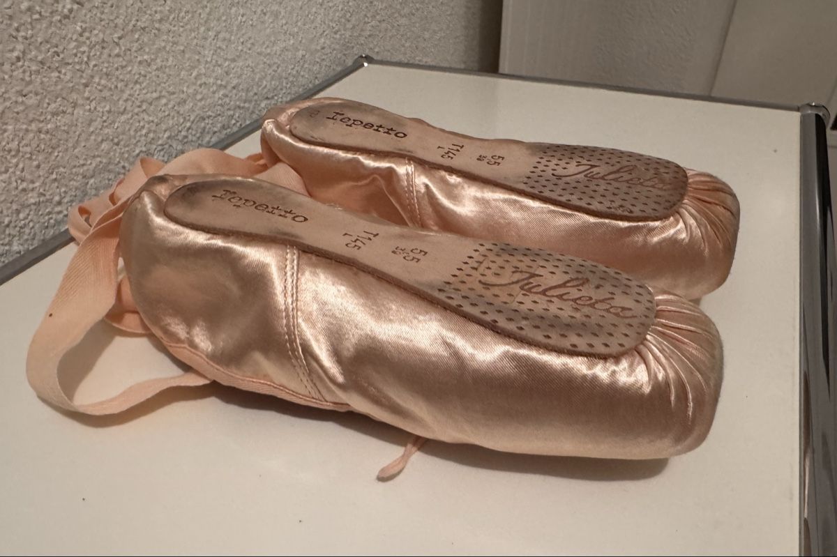 Scarpe da donna: Ballettschuhe Spitzenschuhe Gr. 5.5 (ca. 37) – Usato da Wilderswil venduto da Renaissance1 8