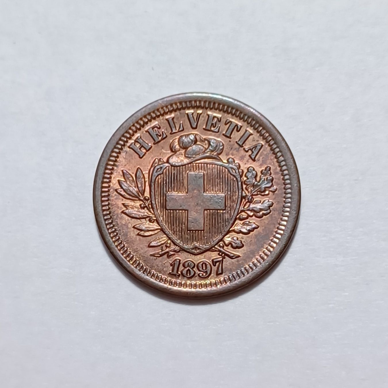 Tutti le monete: 1 Rappen 1897 stgl – Nuovo (secondo la descrizione) da Pfäffikon ZH venduto da Schweizer_Muenzen