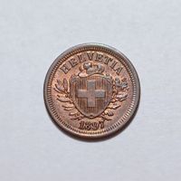 1 Rappen 1897 stgl