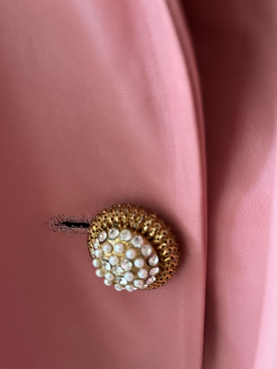 Giacche: Eleganter Rosa Lederblazer Gr. 42 – Usato da Mellingen venduto da Engelkuss 8
