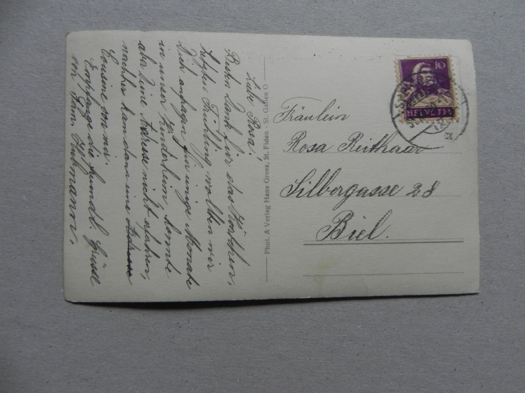 Cartes postales: Ansichtskarte Speicher Appenzell 1929 – D'occasion à Siebnen par krimsie 1