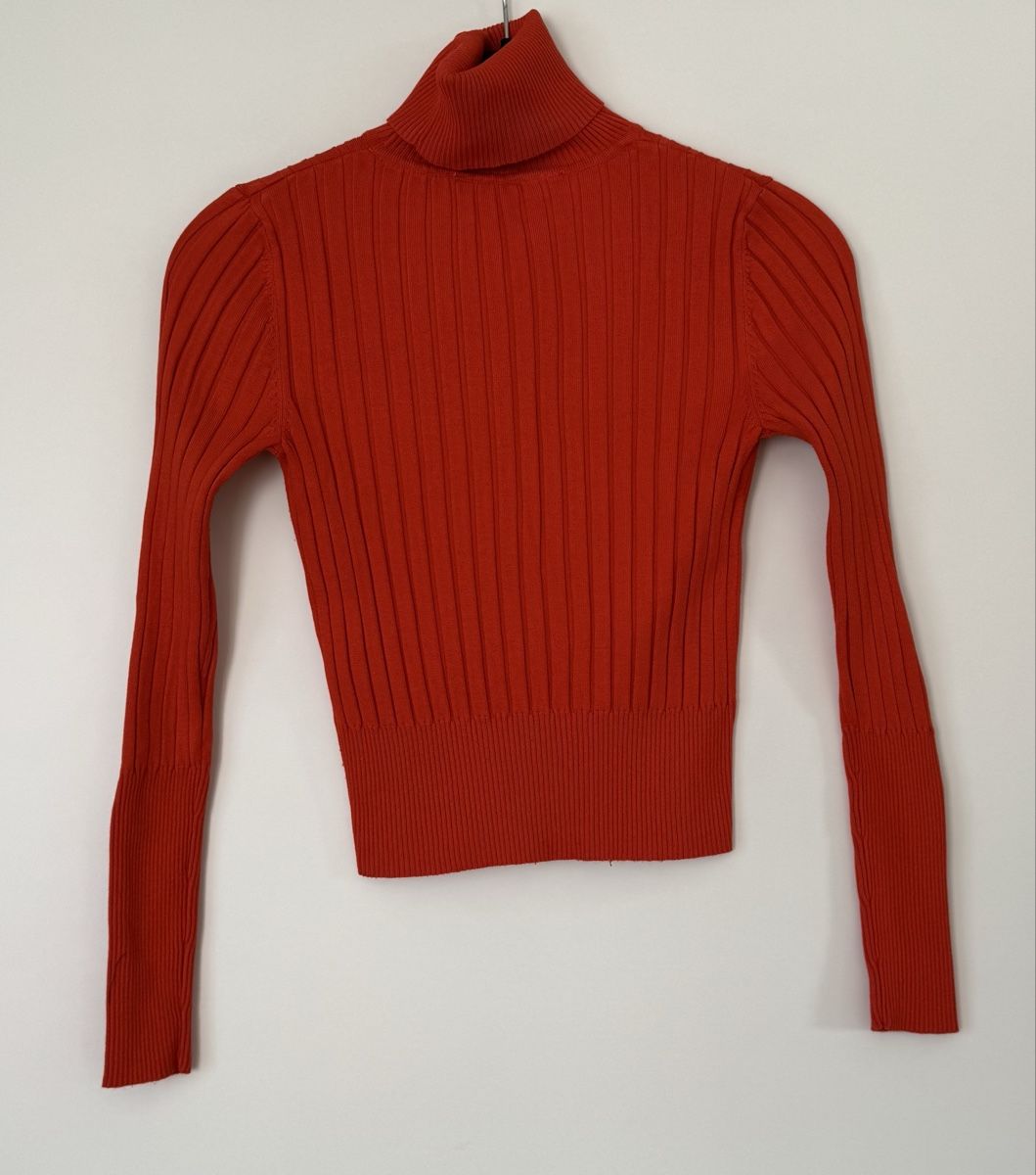 Zara Maglioni & Felpe: ZARA - Rollkragen Pullover - Gr. M - Orange / Rot  – Nuovo (secondo la descrizione) da Flumenthal venduto da SecondLove_CH 2