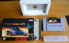 SNES:  Top Gear avec Boîte