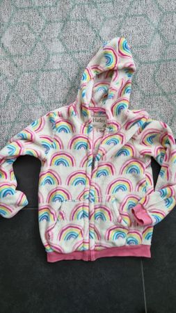 Fleecepullover 140 Regenbogen Hatley