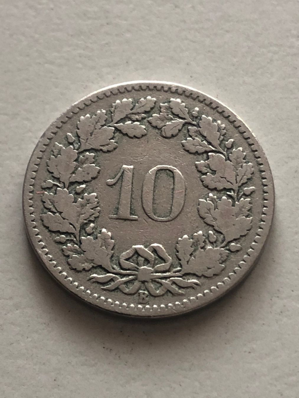 Tutti le monete: 10 Rp. 1895 – Usato da Schötz venduto da Odpa 1