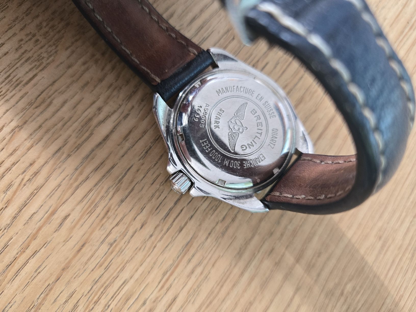 Breitling Uhren: Breitling Shark Quartz Herrenuhr mit Datum – Gebraucht aus Pontresina von veritas17 6