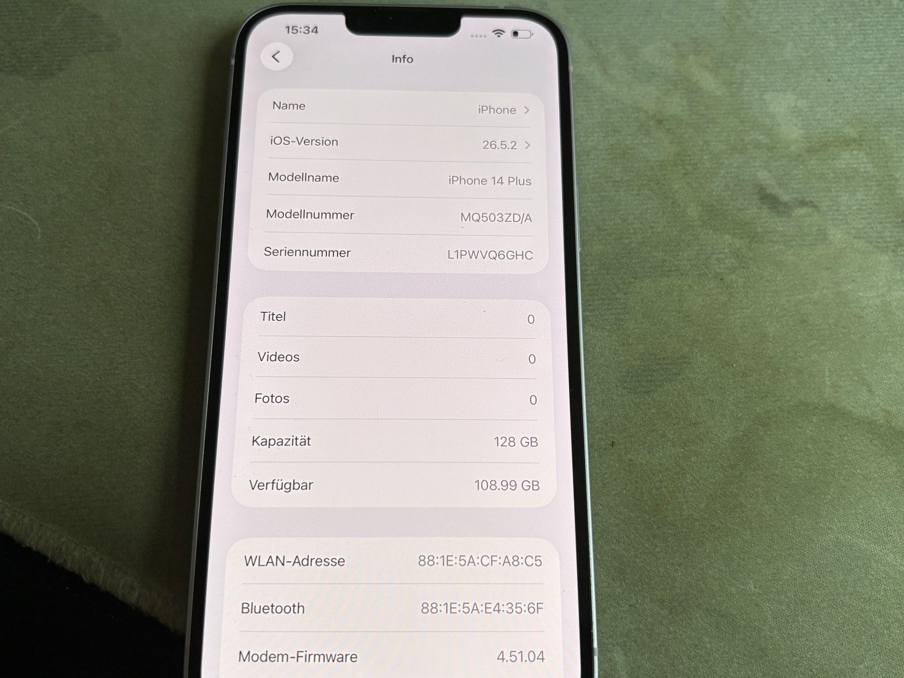 Apple Telefoni cellulari / Smartphones: Iphone 14 Plus 128Gb#76 – Usato da Au SG venduto da bah_6f5w 6