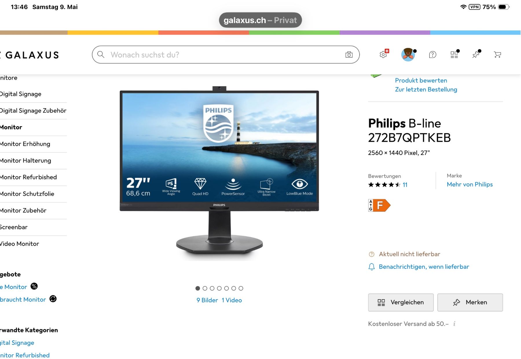 Philips Monitor: Philips Monitor – Usato da grossaffoltern venduto da rickli88