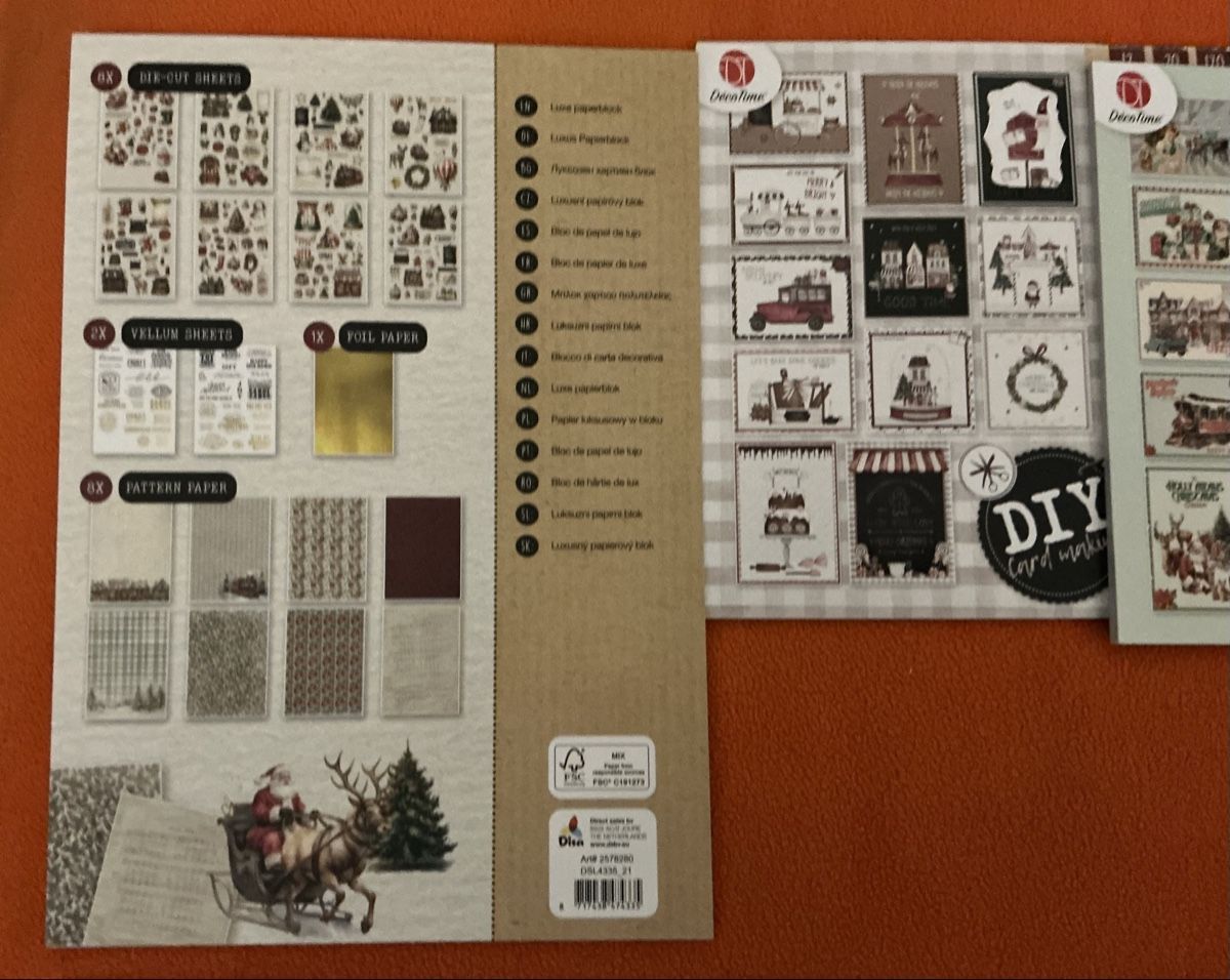 Carta: Lotto scrapbooking Natale – Nuovo (secondo la descrizione) da Paradiso venduto da Wildlime 2