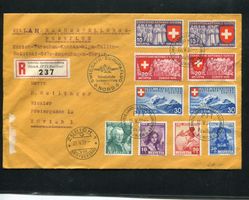 1939 Europaflug NORD m. toller Frankatur