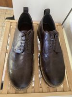Charles Shoes Brown Leather Size 43 Good Condition