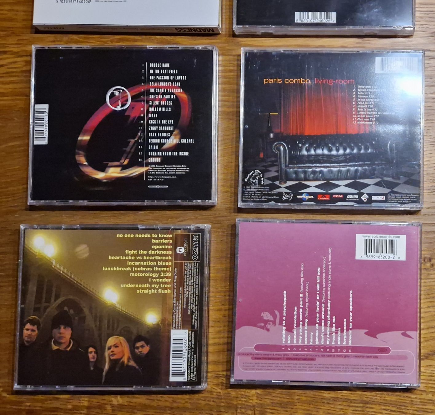 CDs: CDs: A Perfect Circle, Madness, Underworld, Sushirobo, Ozma – Gebraucht aus Wettingen von brownie14 6