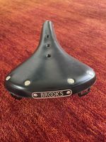 Brooks Fahrradsattel Leder schwarz guter Zustand