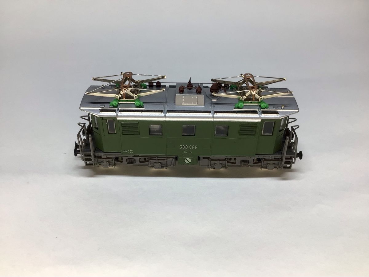 Kleinbahn Modellini di ferrovie: Kleinbahn Be 4/4 SBB - CFF H0 – Usato da Balgach venduto da zoe038 1