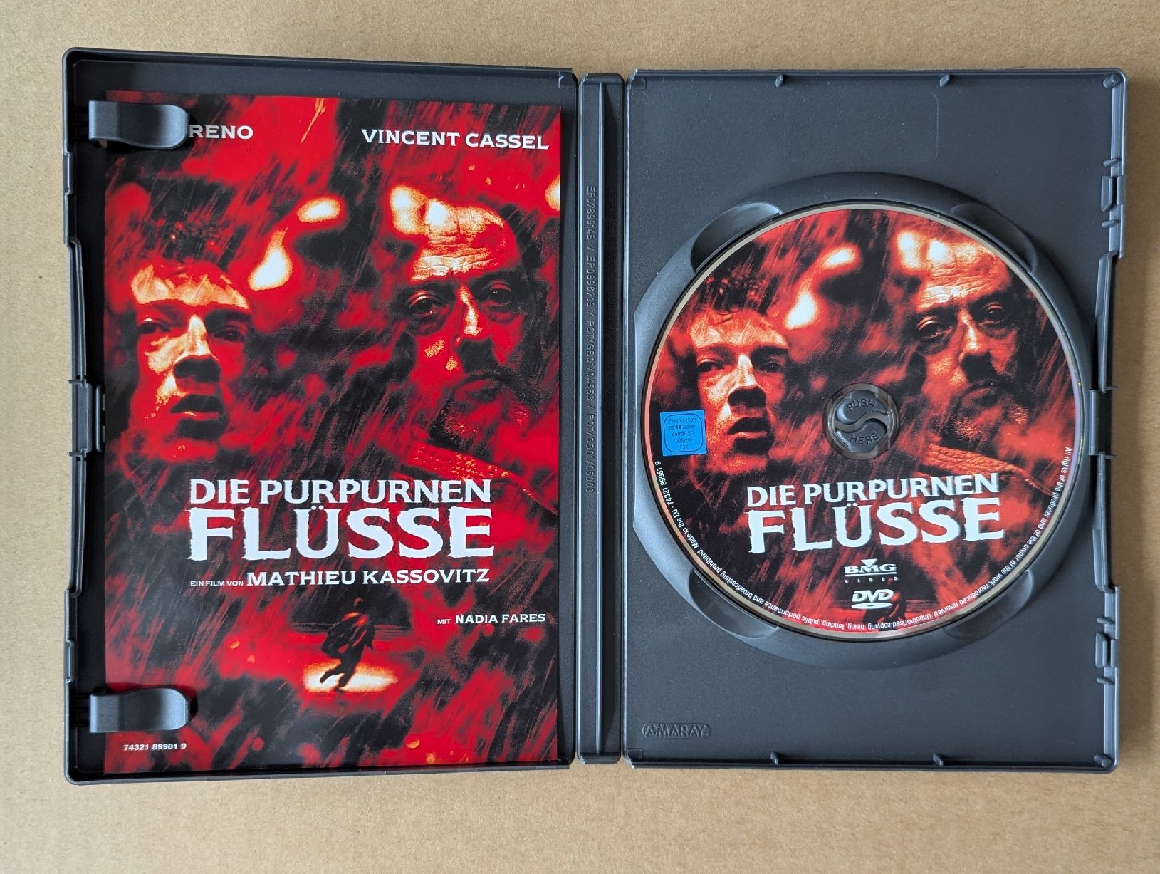 Tutti i DVDs: Die Purpurnen Flüsse – Usato da Aarau venduto da usmichi 2