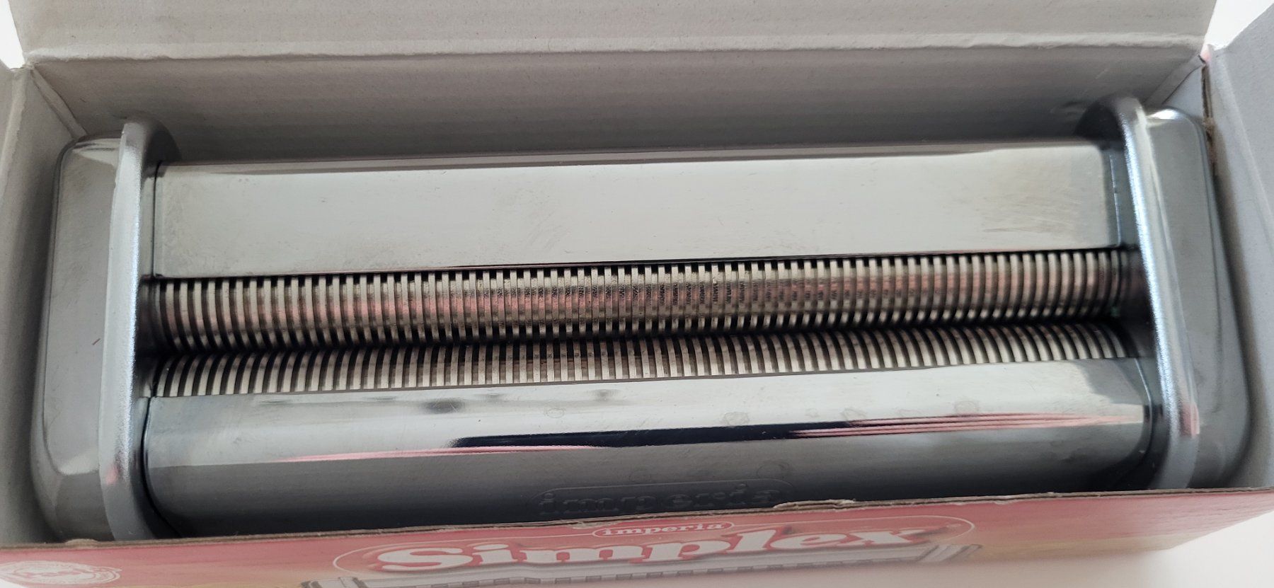 Elettrodomestici da cucina: Simplex Schneidevorrichtung Capelli d'angelo 0,8 mm – Nuovo e nell'imballaggio originale da Figino venduto da mayam63 1