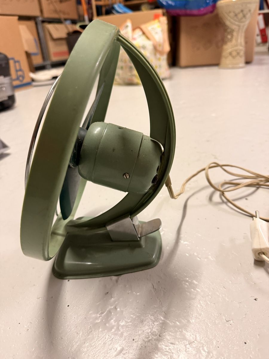 Ventilatori: Vintage ERRES / Van der Heem Tischventilator – Usato da Ebertswil venduto da Charlie-Harper 1