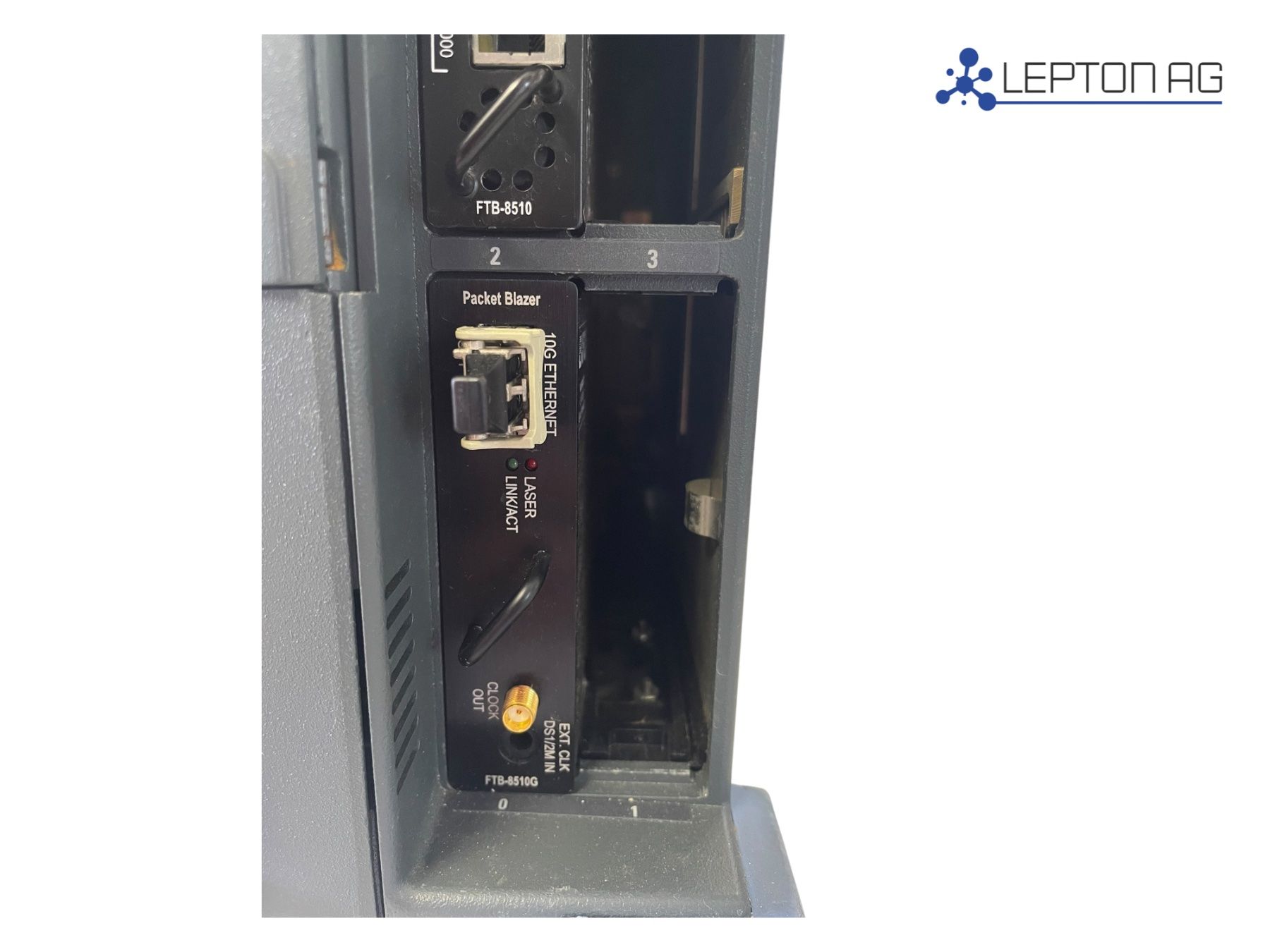 Misurare: EXFO FTB-400 Universal Test System – Usato da Niederdorf venduto da LeptonAG 5