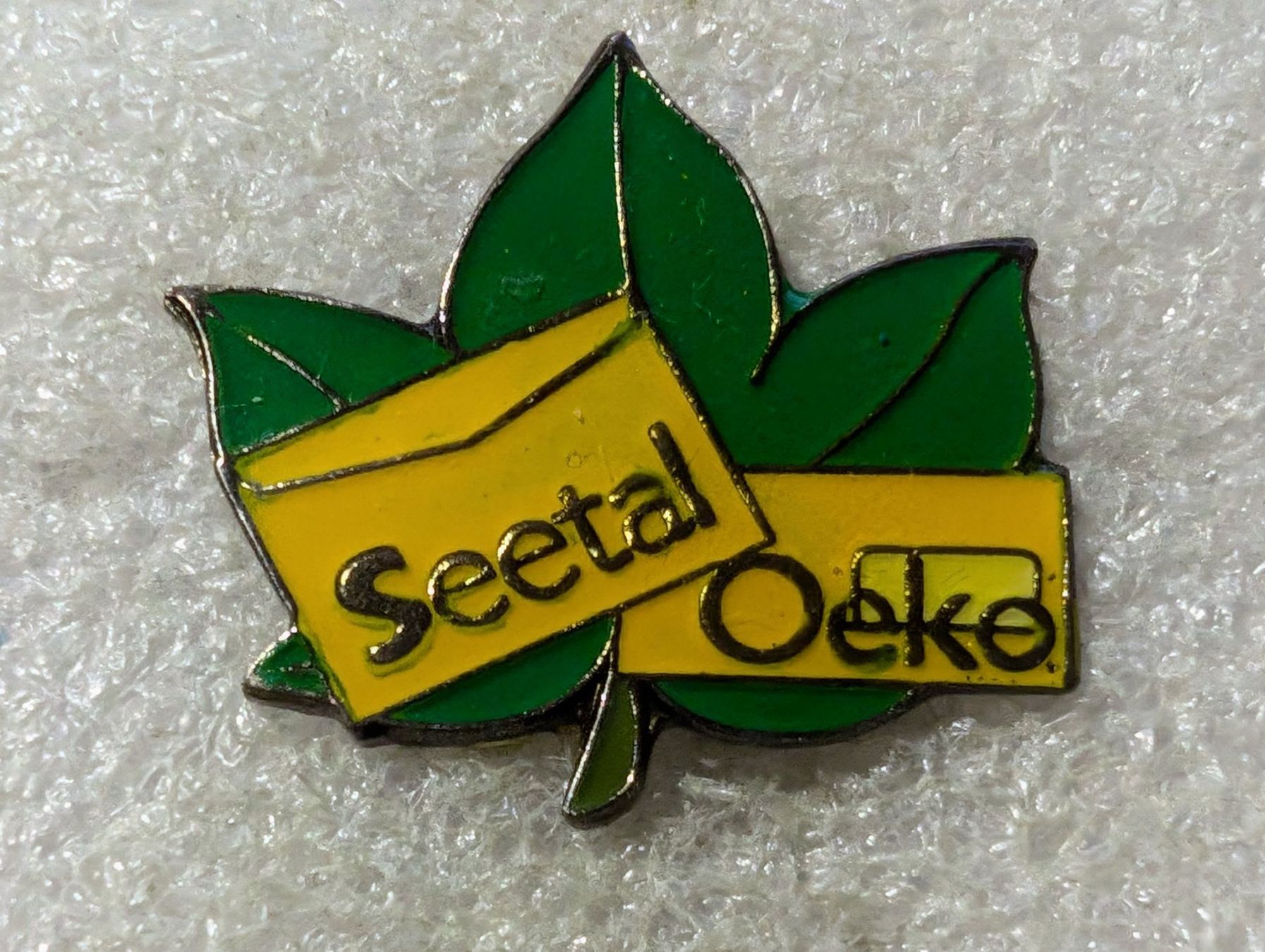Placchette & Badge: Ansteckpin 162: Seetal Oeko – Usato da Oppligen venduto da Pin-Fall-Shop
