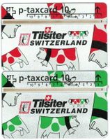 2 Taxcards Tilsiter