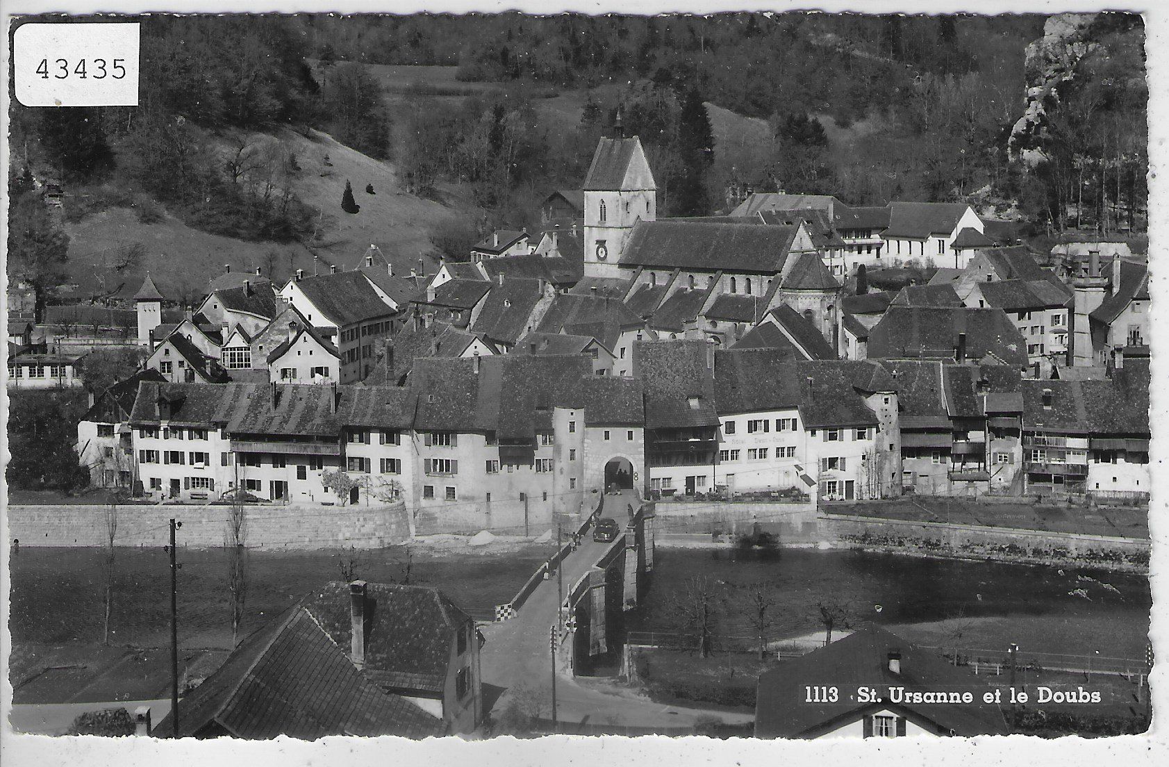 Cartoline postali: St. Ursanne et le Doubs – Usato da Ettingen venduto da Kartenplanet