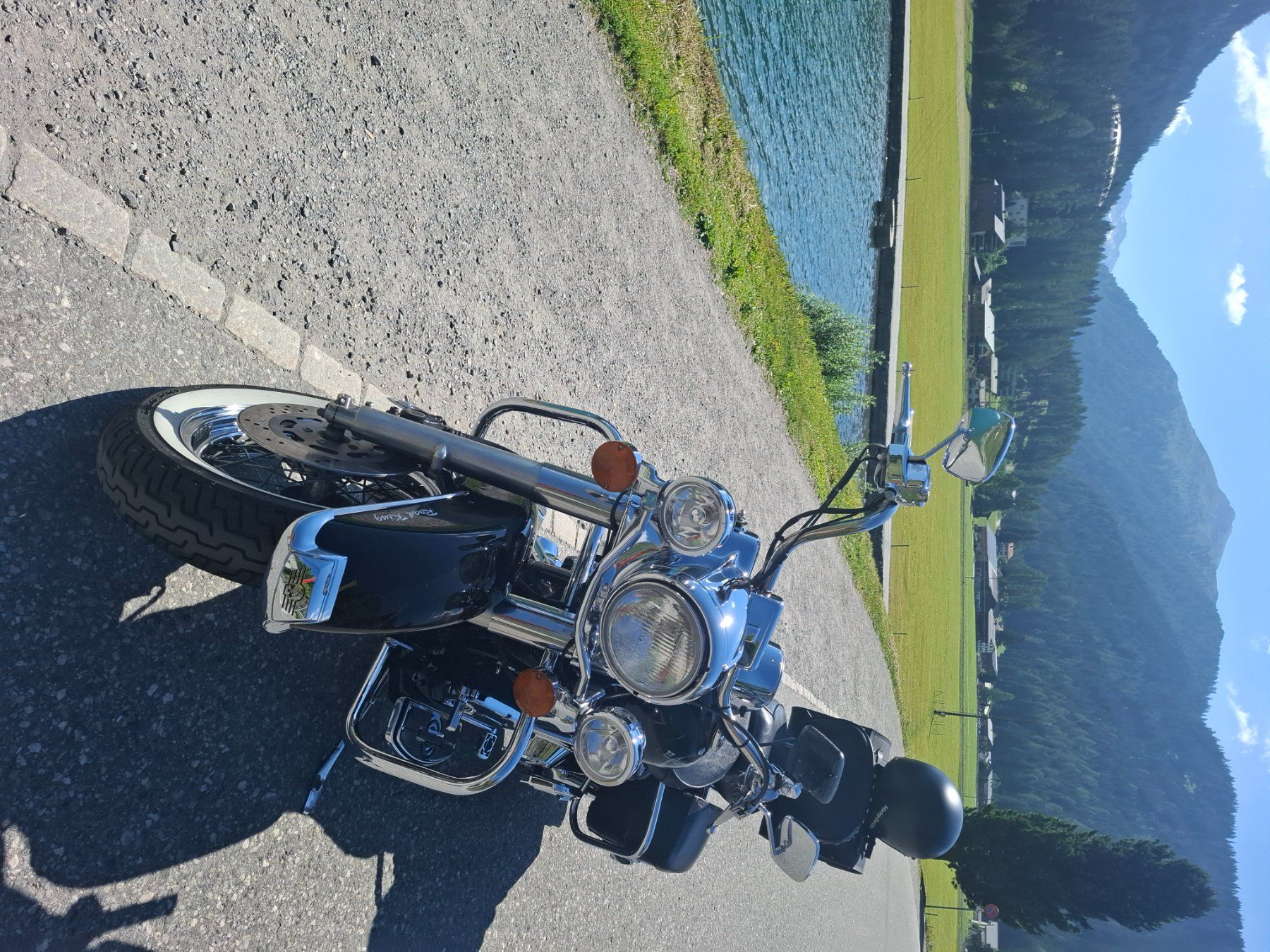 Harley-Davidson Touring: Motorrad Harley-Davidson Road King schwarz gebraucht – D'occasion à Rheineck par mustang1959 3