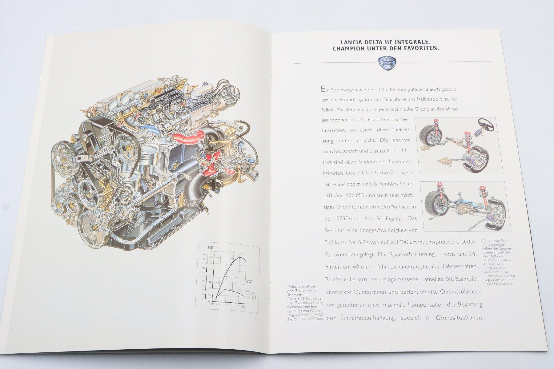 Lancia Documents: Lancia Delta 1992 Prospekt – D'occasion à Bühl b.Aarberg par Collectorpassions 3
