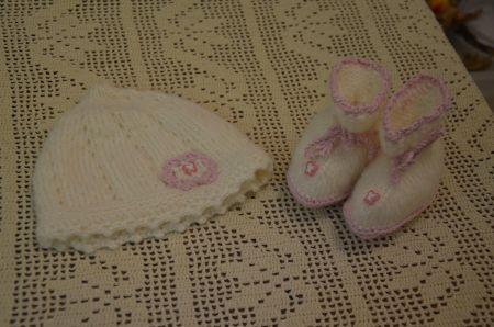 TAILLE 62-68 - BABY SET NEU - HANDARBEIT