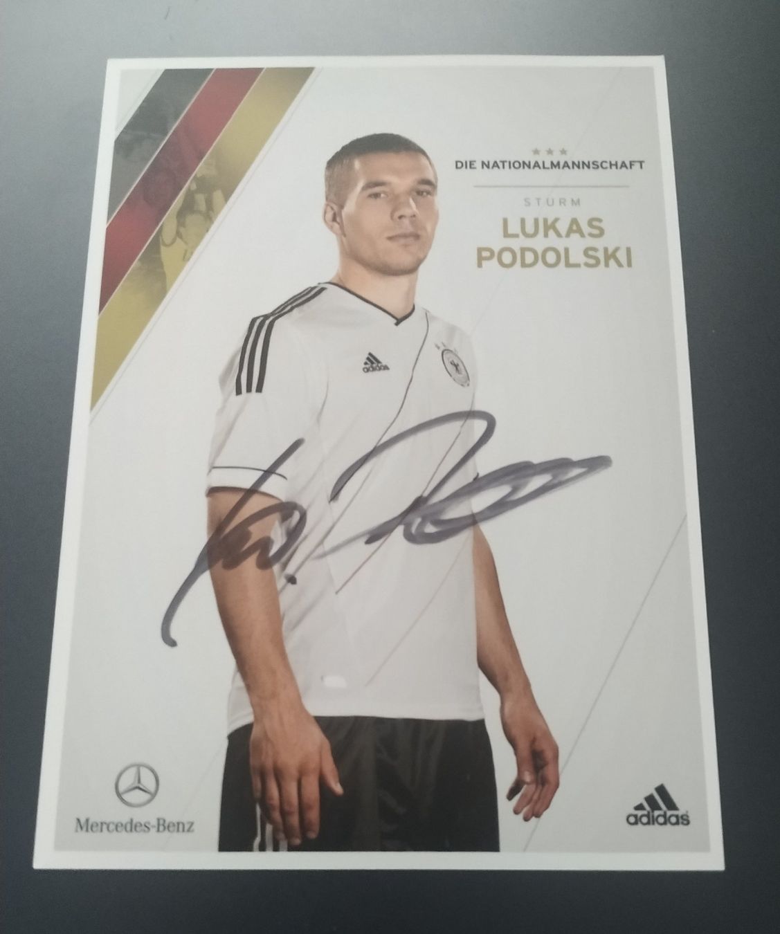 Autogramme: Lukas Podolski BRD original signiert – Gebraucht aus Biel/Bienne von Ruediw
