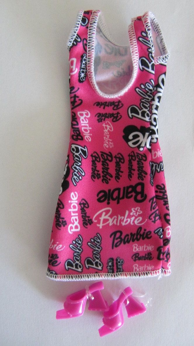 Bambole: Barbie Kleider Set, 5 Kleider + 5 Schuhe – Usato da Brunnen venduto da Kiwiland1 4