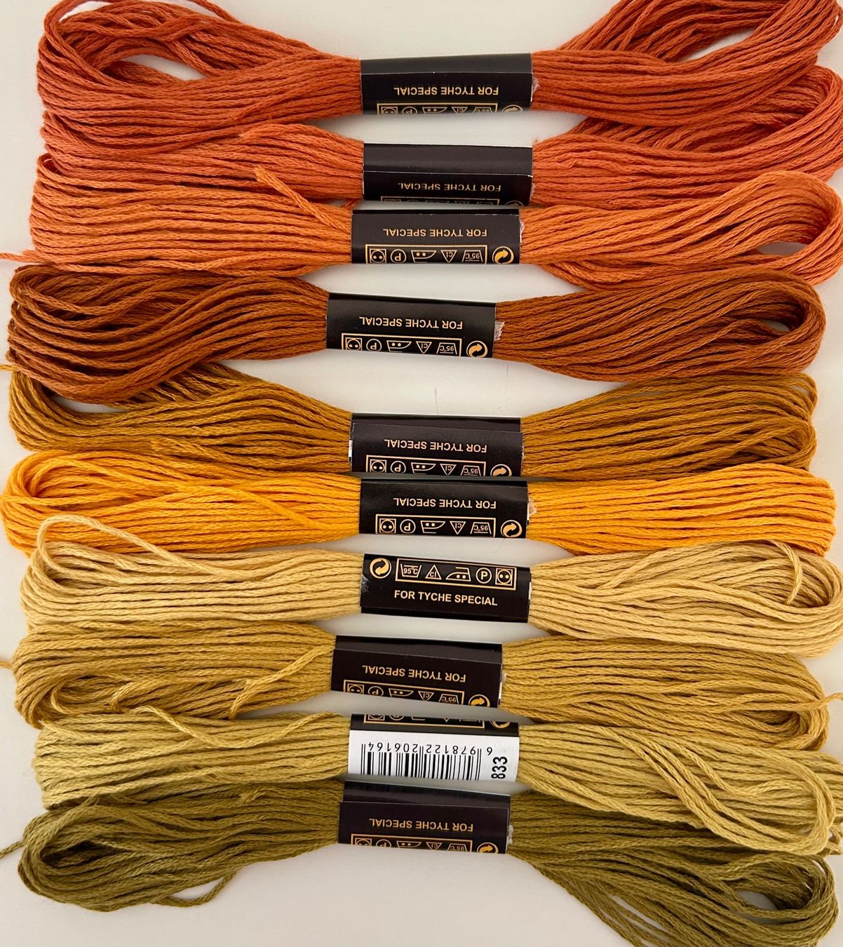 Cordicelle & Fili: 10x Stickgarn NEU – Nuovo e nell'imballaggio originale da Geneve venduto da vane267