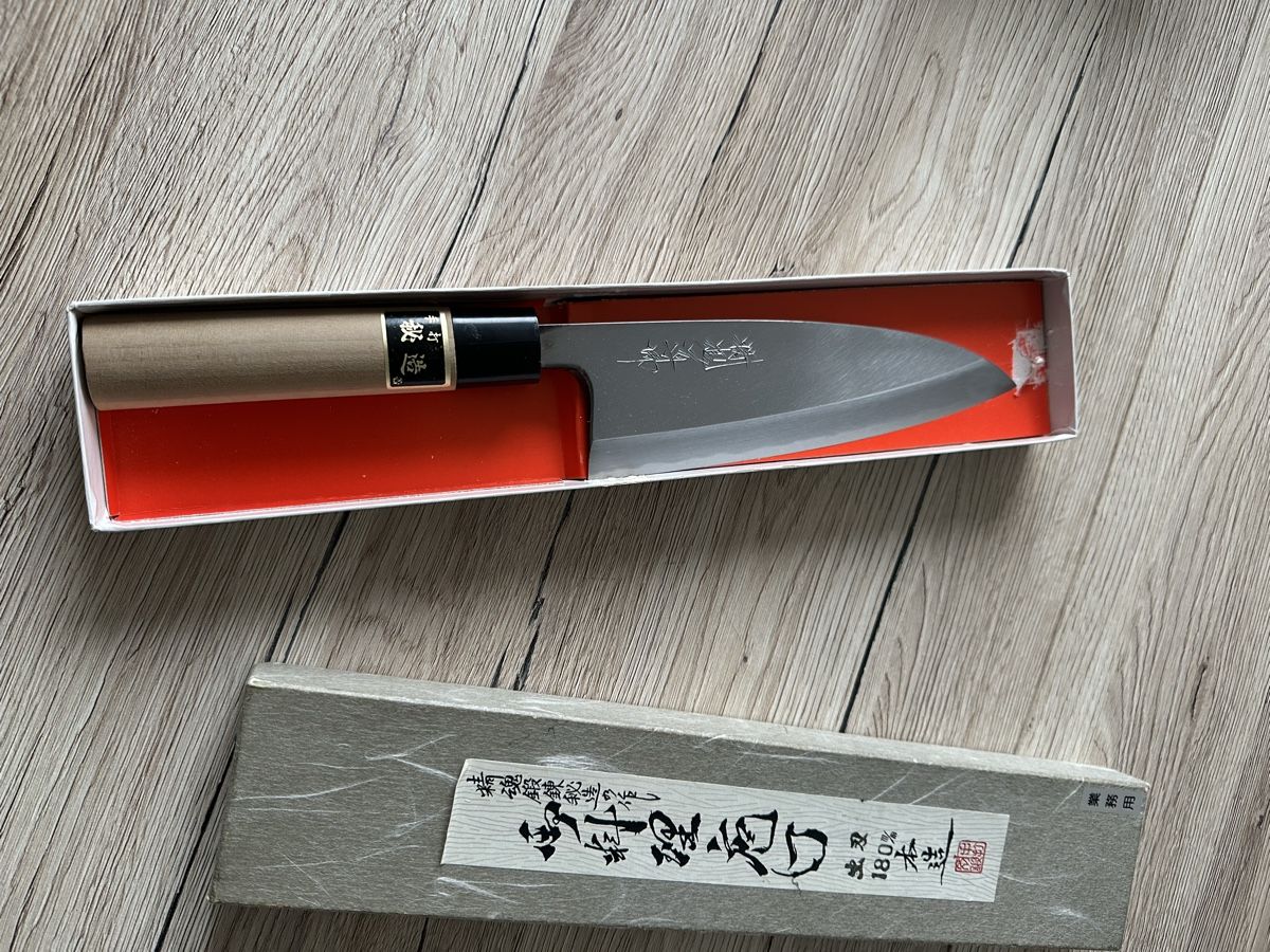 Coltelli da cucina: Japanisches Küchenmesser Deba 180mm – Nuovo (secondo la descrizione) da Ebikon venduto da Gaenggeliwaar 7