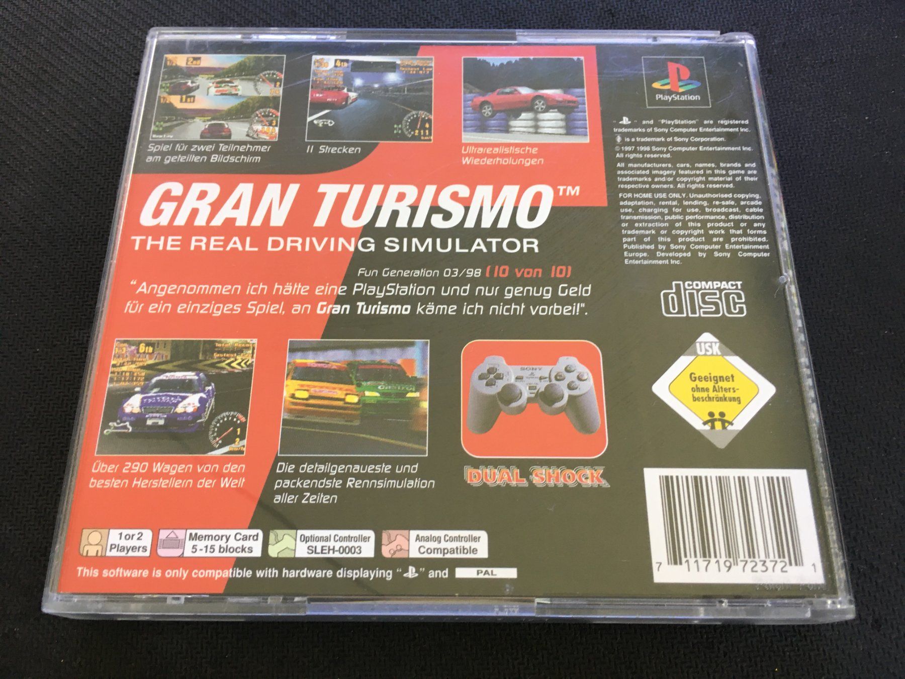 Sony Giochi: Gran Turismo - Playstation 1 / PS1 – Usato da St.Gallen venduto da Punktchen01 2