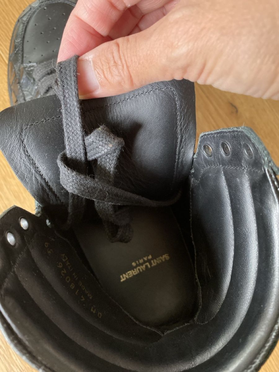 Saint Laurent Scarpe da donna: Saint Laurent Sneaker, black, size 39 – Usato da Meilen venduto da Bluebols 2