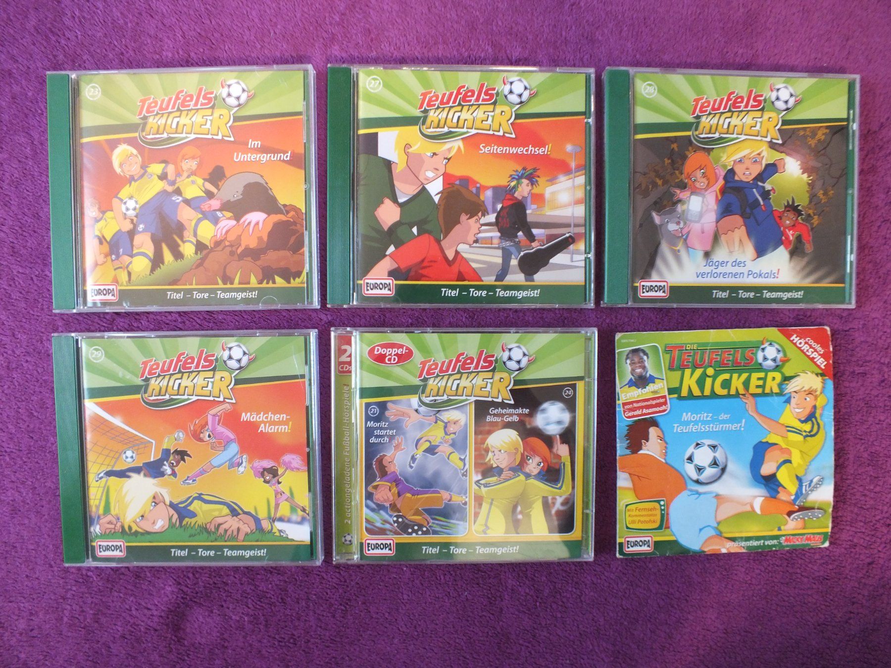 CDs: 7 - Die Teufels Kicker - Hörspiel - CD´s – Gebraucht aus Müllheim Dorf von Seeeule01