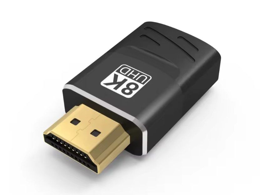 Adattatori: Adapter HDMI Stecker zu HDMI Buchse / HDMI 2.1 / 8K – Nuovo e nell'imballaggio originale da Uster venduto da -FPS- 1
