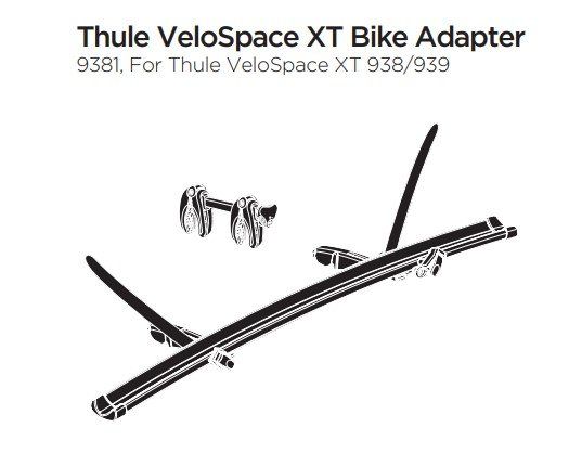 Thule Erweiterungs Set VeloSpace XT Bike Adapter 9381 Kaufen