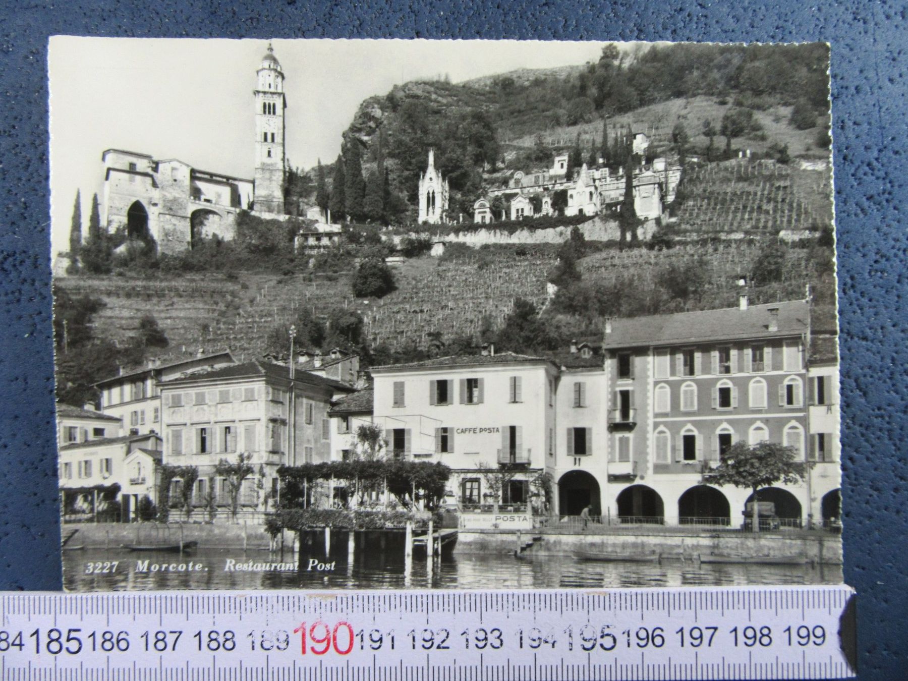 Cartoline postali: MORCOTE RESTAURANT CAFE LA POSTA – Usato da Ettingen venduto da Hausi4711